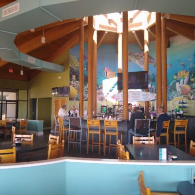 Ocean's poolside restaurant