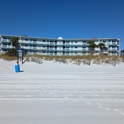 Aqua Villa from the beach